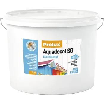 Lak na dřevo PROLUX Akrylátová barva AQUADECOL SG na dřevo a kov báze B 2,5 l