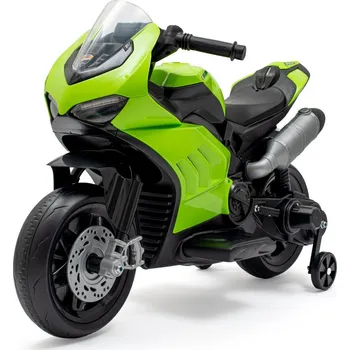 Dětské vozidlo Dětská elektrická motorka Baby Mix Supersport zelená