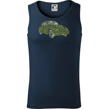 Beetle car parts - Tílko pánské Core - M ( Námořní modrá (velmi tmavá - téměř černá) )