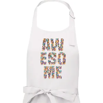 Kuchyňská zástěra Awesome sign people - Pánská zástěra na vaření - Univerzální velikost ( Bílá )