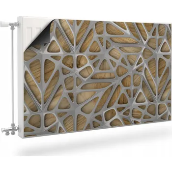 Obraz Magnetická krycí deska na radiátor 110 x 60 cm bílá