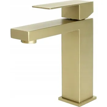 Vodovodní baterie Stojánková umyvadlová baterie Rustikální Úchyty zlatá