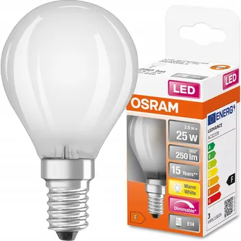 Žárovka LED žárovka Osram E14 2,8 W