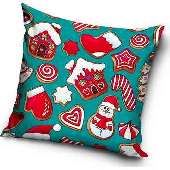 Vánoční polštářek Perníčková Show