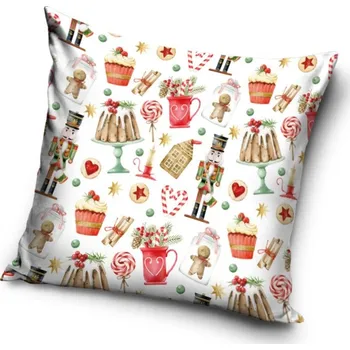 Polštář Dekorační polštářek Louskáček a Sladký Svět