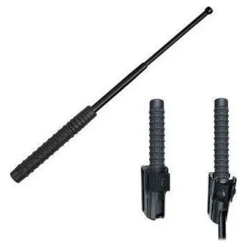 Teleskopický obušek Obušek teleskopický chrom/černý ESP s pouzdrem BH-42