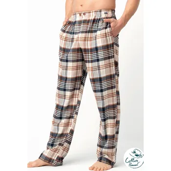 Pánské pyžamo PÁNSKÉ PYŽAMOVÉ KALHOTY MHT 443 B25 MULIKOLOR XXL