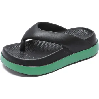 Dámské sandále Letní pantofle na platformě Barva: Černá, Velikost: 36-37