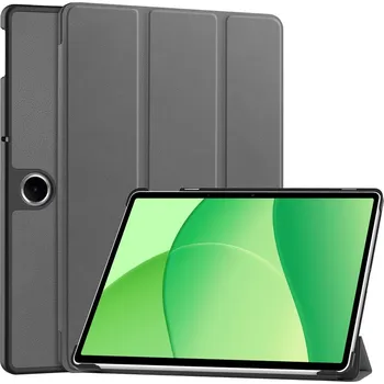 Pouzdro na tablet VSECHNONAMOBIL 118718 LEATHER Zaklápěcí kryt pro OnePlus Pad Lite šedý