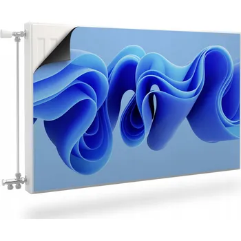 Obraz Magnetická podložka na radiátor 80 x 60 cm modrá
