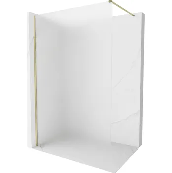 MEXEN KIOTO-X SPRCHOVÁ STĚNA WALK-IN 120x200 ZLATÁ