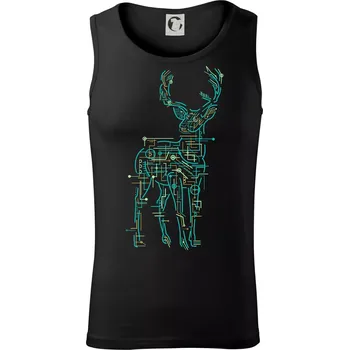 Pánská móda Electric Deer - Tílko pánské Core - S ( Černá )