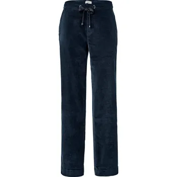 Dámské kalhoty 689683 - Tchibo - Manšestrové kalhoty joggpant - pro ženy - vel. 42 - barva: modrá