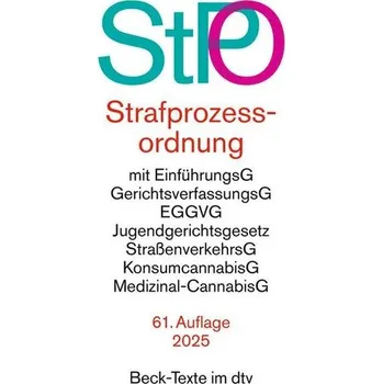 Strafprozessordnung. StPO