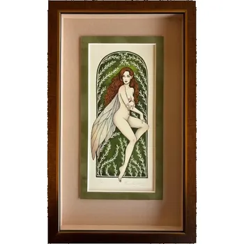 Obraz Jelenová Františka - Víla | 20.6x32.6 (Tento obraz je k vidění na prodejně FLR)