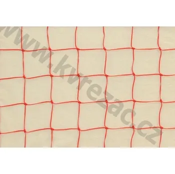 Pletivo síť 1 x 2,80m dekorační neobšitá červená, 2 mm PP, 10 x 10 cm, Červená, Dekorační sítě, Skladem