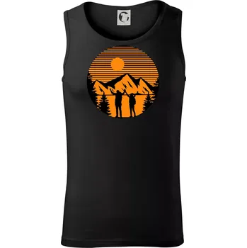 Pánské termoprádlo Pár na výletě na horách - Tílko pánské Core - 2XL ( Černá )