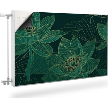 Obraz Magnetická podložka na radiátor, kryt 90 x 60 cm, zelená