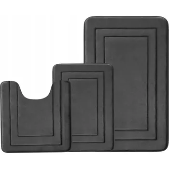 Koupelnová předložka KOUPELNOVÁ PŘEDLOŽKA PROTISKLUZOVÁ SADA 3 KS VELKÁ MĚKKÁ