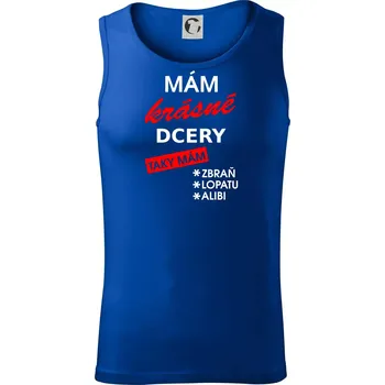 Mám krásné dcery, taky mám... - Tílko pánské Core - 2XL ( Královská modrá )
