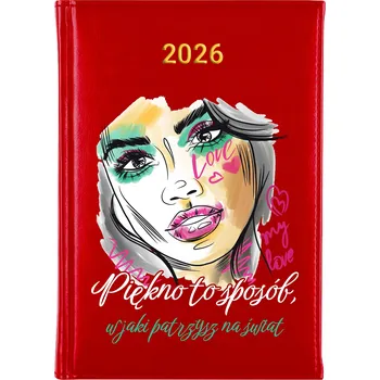 Kalendář Knižkový kalendář 2026 A5 Cute Cups vícebarevný