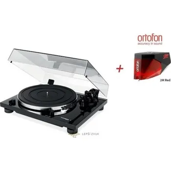 Gramofon Thorens TD-201 černý lak + Ortofon 2M RED