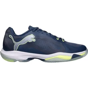 Pánská sálová obuv Pánské boty na házenou Puma VANTAGE NITRO 12 Tmavě modrá, Stříbrná, Bílá