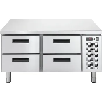 Lednice Podestavba chladicí elektrická GN 1/1 deska KIT 2x2 zásuvky | RM