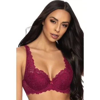 Podprsenka Dámská podprsenka CARMELA M-053/22 Bordó - MAT bordó 65F