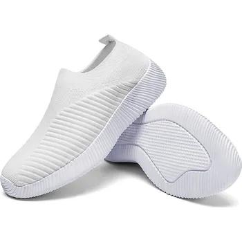 Pánské tenisky Vycházkové tenisky z úpletu pro každodenní použití Velikost: 43, Barva (Varianta): 1926white