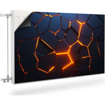 Obraz Magnetická podložka na radiátor, kryt 90 x 60 cm - modrá