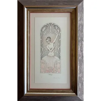 Obraz Jelenová Františka - Panna | 18.7x31.6 (Tento obraz je k vidění na prodejně HRA)