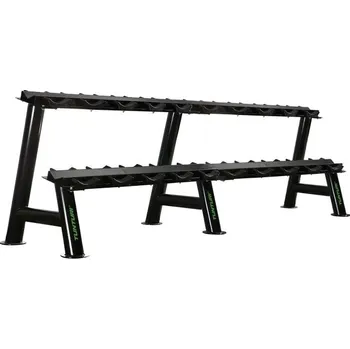 Stojan na jednoručky TUNTURI PRO Dumbbell Rack dvojitý