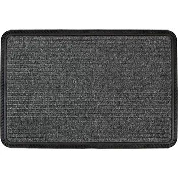 Rohožka Astra Textilní rohožka Border Star, 80 × 50 cm, antracit 485040040