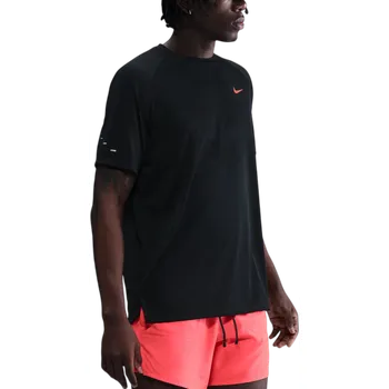 Pánské tričko Pánské funkční tričko s krátkým rukávem Nike DRI-FIT ENERGY STRIDE SS TOP černé HV2128-010 - M | UK 12 | US 13