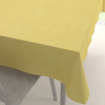 ubrus Dekorační obdélníkový ubrus BKW-209 Žlutozelený žíhaný 50x100 cm
