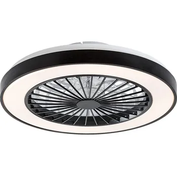 Rabalux 98071336 LED ventilátor s osvětlením Dalfon2 | 40W integrovaný LED zdroj | 2200lm | 3000+4000+6500K + sada - Trio LED žárovka 2x10W | E27 | 3000K | 806lm