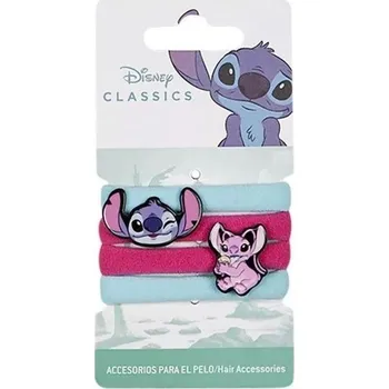 SADA 4 KS GUMIČKY DO VLASŮ LILO A STITCH Cer 2500002056 Velikost: uni