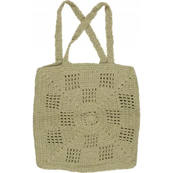 Nákupní taška Ib Laursen zelená bavlna