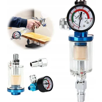 Příslušenství ke kompresoru REDUKTOR TLAKU VZDUCHU PRO LAKOVACÍ PISTOLE 1/4" REGULÁTOR