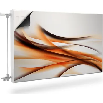 Obraz Magnetická podložka na radiátor, kryt 90 x 60 cm šedá