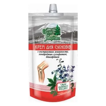 Masážní přípravek SÍLA KARPAT: Krém na klouby „Kostival, chondroitin, bišofit“ 100ml M231