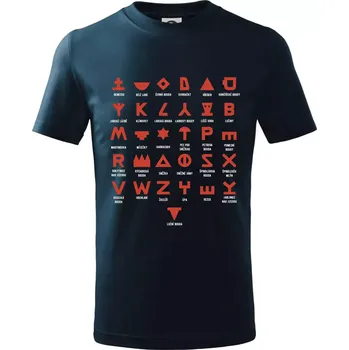 Chlapecké tričko Muttichovy značky - Krkonoše - Tričko dětské bavlněné - 134 cm/8 let ( Námořní modrá (velmi tmavá - téměř černá) )