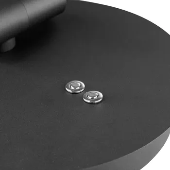 Lampička Brilliant LED stolní lampa Glow-Sphere, výška 61 cm, černá, kov černá, hliník LED 12 W celkem - Doprava zdarma