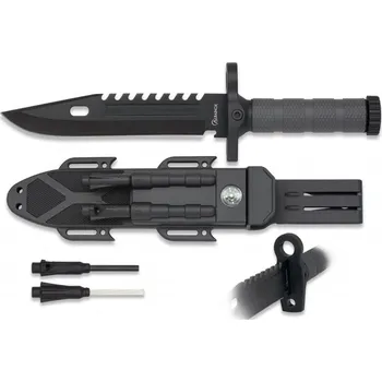 Bojový nůž Nůž ALBAINOX Survival s vybavením 32537