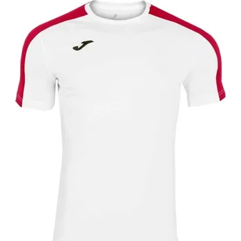 Pánské tričko Pánské sportovní triko Joma ACADEMY T-SHIRT M/C L Bílá, Červená, Černá