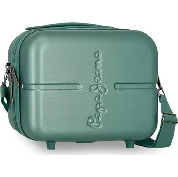 JOUMMA BAGS PEPE JEANS Highlight Verde, Cestovní kosmetický kufřík, 21x29x15cm, 768392B