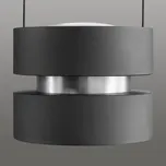 Brilliant Závěsné světlo LED Glow-Sphere, délka 112 cm, černé, kov černá, hliník 3 x 10 W LED - Doprava zdarma