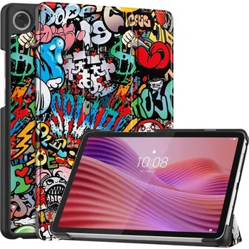 Pouzdro na tablet VSECHNONAMOBIL 118454 ART Zaklápěcí pouzdro pro Lenovo Tab One / Lenovo Tab K9 GRAFFITI