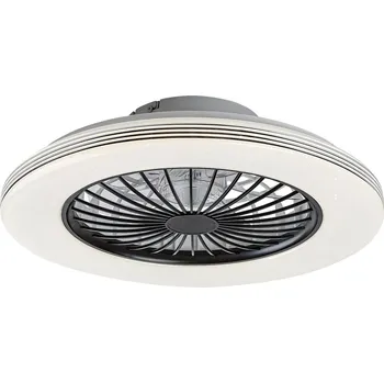 Rabalux 98071330 LED ventilátor s osvětlením Dalfon2 | 48W integrovaný LED zdroj | 3100lm | 3000-6500K + sada - Trio LED žárovka 2x10W | E27 | 3000K | 806lm